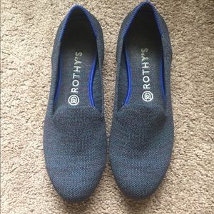 Rothy's loafer, navy blue, size 9
